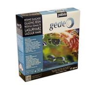Pebeo Gedeo Transparent Glazing Resin 300ml Set - Enamel Relief Effect Kit