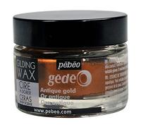 Pebeo Gilding Wax 30ml Jar Antique Gold