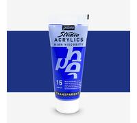 PEBEO 100 ml Studio Acrylic Paint, Dark Ultramarine Blue, 831-015