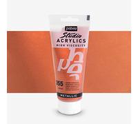 pebeo shiny metallic acrylic paint - 100ML, IRIDCOPP