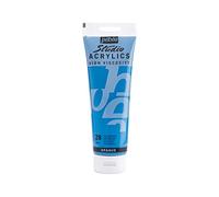 Pébéo High Viscosity Studio Acrylic Paint 250 ml Tube bleu céruléen