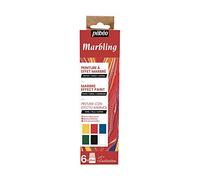 Pebeo MARBLING Initiation Set, 20 ml (Pack of 6)