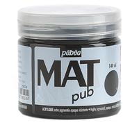 PEBEO Mat Pub 140ml Ivory Black, 256024
