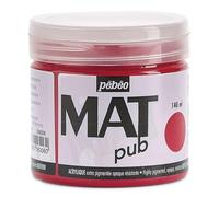 PEBEO Mat Pub 140ml Red Magenta