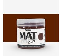 Pebeo : Mat Pub : Acrylic Paint : 140ml : Burnt Umber