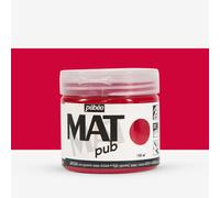 Pebeo : Mat Pub : Acrylic Paint : 140ml : Carmine Red