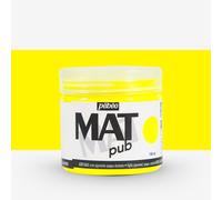 PEBEO Mat Pub, Fluorescent Yellow, 140ml