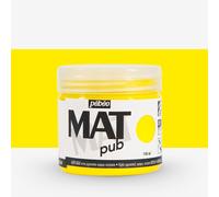 Pebeo : Mat Pub : Acrylic Paint : 140ml : Primary Yellow
