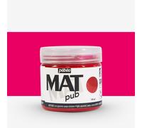 Pebeo : Mat Pub : Acrylic Paint : 140ml : Red Magenta