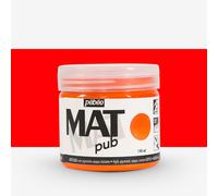 Pebeo : Mat Pub : Acrylic Paint : 140ml : Red Vermillion