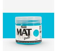 Pebeo : Mat Pub : Acrylic Paint : 140ml : Turquoise Blue