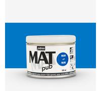 Pebeo : Mat Pub : Acrylic Paint : 500ml : Cyan Blue