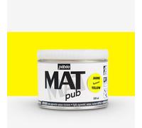 Pebeo : Mat Pub : Acrylic Paint : 500ml : Fluorescent Yellow
