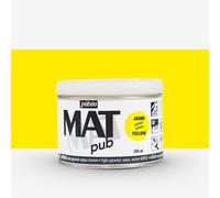 Pebeo : Mat Pub : Acrylic Paint : 500ml : Primary Yellow
