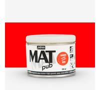 Mat Pub 500ml Red Vermillion