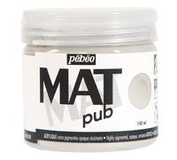 Pebeo MAT PUB Paint 140ml, 29 Professional Colours for Outdoor, Mural, Canvas