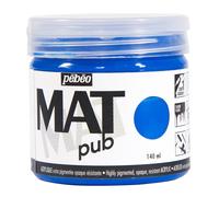 Pebeo MAT PUB Paint 140ml, 29 Professional Colours for Outdoor, Mural, Canvas