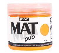Pebeo MAT PUB Paint 140ml, 29 Professional Colours for Outdoor, Mural, Canvas