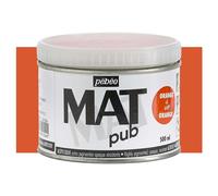 Pebeo MAT PUB Paint 500ml, 23 Professional Colours for Outdoor, Mural, Canvas