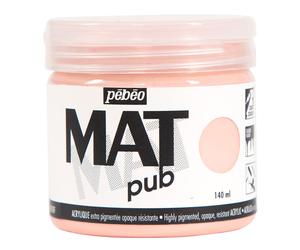 Pebeo MAT PUB Professional Art, Mural & Outdoor Acrylic Paint 140ml, 29 Colours