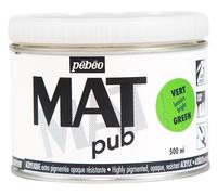 Pebeo MAT PUB Professional Art, Mural & Outdoor Acrylic Paint 500ml, 23 Colours