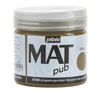 PEBEO Mat Pub, Raw Umber, 140ml