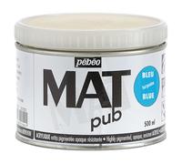 PEBEO Mat Pub, Turquiose Blue, 500ml