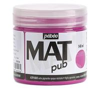 Pebeo : Mat Pub : Acrylic Paint : 140ml : Tyrian Pink
