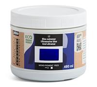 PEBEO - Origin Acrylics 480 ml - Eco-designed Acrylic Paint - High Viscosity - Matt Finish - 100% Recycled Binder - 96% European Origin Raw Materials - Ultramarine Blue