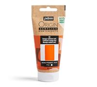 PEBEO - Origin Acrylics 60 ml - Eco-designed Acrylic Paint - High Viscosity - Matt Finish - 100% Recycled Binder - 96% European Raw Materials - Imitation Cadmium Orange
