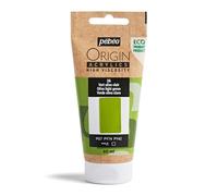 PEBEO - Origin Acrylics 60 ml - Eco-designed Acrylic Paint - High Viscosity - Matt Finish - 100% Recycled Binder - 96% European Raw Materials - Light Olive Green