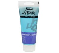 Pebeo Phosphorescent Studio Gel 100ml - 100ML, BLUE
