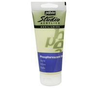 Pebeo Phosphorescent Studio Gel 100ml - 100ML, YELLOW
