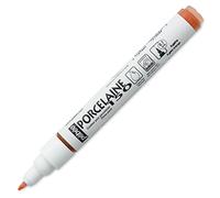 Pebeo Porcelaine 150 China Paint Fine Tip Marker, Agate Orange