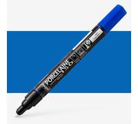 Pebeo 20004 Porcelaine 150 Porcelain pin with rounded tip, lapis blue, 0.56 in*5.44 in*0.69 in