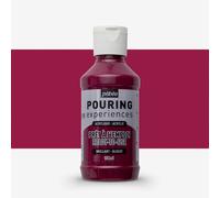 Pebeo : Pouring Experiences : Acrylic Paint : 118ml : Deep Magenta