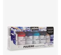 Pebeo : Pouring Experiences : Acrylic Paint : 118ml : Set of 6
