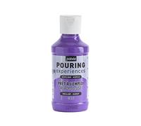 PEBEO Pouring Experiences-Ready-to-Use Premixed Acrylic Paint-Ideal for Fluid Art, Light Purple, 118 ml