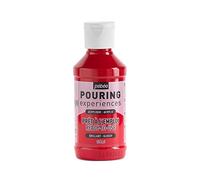 Pebeo Pouring Experiences - Ready-to-Use Premixed Acrylic Paint-Ideal for Fluid Art, Magenta, 118 ml