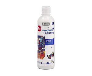 PEBEO Schools CE Marked Pouring Medium 500ML, White, 500 ml (Pack of 1)