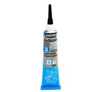 Pebeo Setacolor 3D Silver Powder Glitter Outliner - 20ml