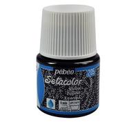 Pebeo Setacolor Fabric Paint 45ml Bottle | Light Fabrics Glitter Range | NEW (Glitter Onyx)
