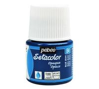 Pebeo Setacolor Fabric Paint 45ml Bottles | Opaque Colour Range | NEW (Blue Jean)