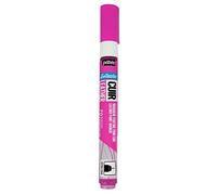 PEBEO - Setacolor Leather - Acrylic Marker for Leather and Leatherette - Customization Bag, Shoe, Sneaker - Scratch resistance, folds, rubbing - Fluorescent effect - Pink Fluo