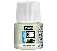 Pébéo Setacolor Leather Acrylic Paint for Leather & Leatherette – Phosphorescent – 45 ml