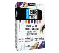 PEBEO Setacolor Leather-Set, Acrylic, See Description, 10 Products