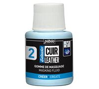 PEBEO - Setacolor Leather - Masking Gum for Leather - Auxiliary for Leather and Leatherette - Customization Bag, Shoe, Basket and Sneaker - Resistance to scratches, folds, rubbing - 110 ml