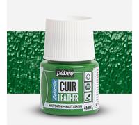 Pebeo : Setacolor : Leather Paint : 45ml : Matt/ Satin : Cactus Green