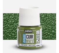 Pebeo : Setacolor : Leather Paint : 45ml : Matt/ Satin : Khaki Green