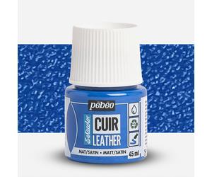 Pebeo : Setacolor : Leather Paint : 45ml : Ocean Blue